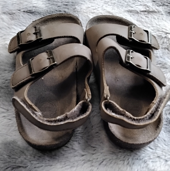 Wonder Nation Toddler Boy Or Girl Two Buckle Sandal Size 8.5 - Picture 3 of 7